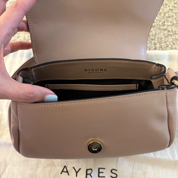 Ayres Leather Crossbody (Made in Italy) - Picture 3 of 5